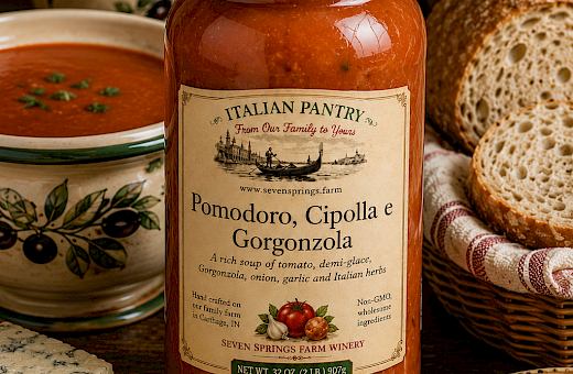 Pomodoro, Cipolla e Gorgonzola