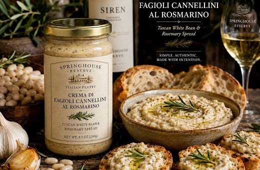 Crema di Fagioli Cannellini al Rosmarino