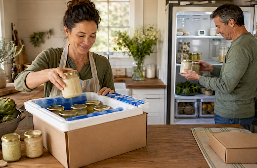 Some high-quality foods need refrigeration.
